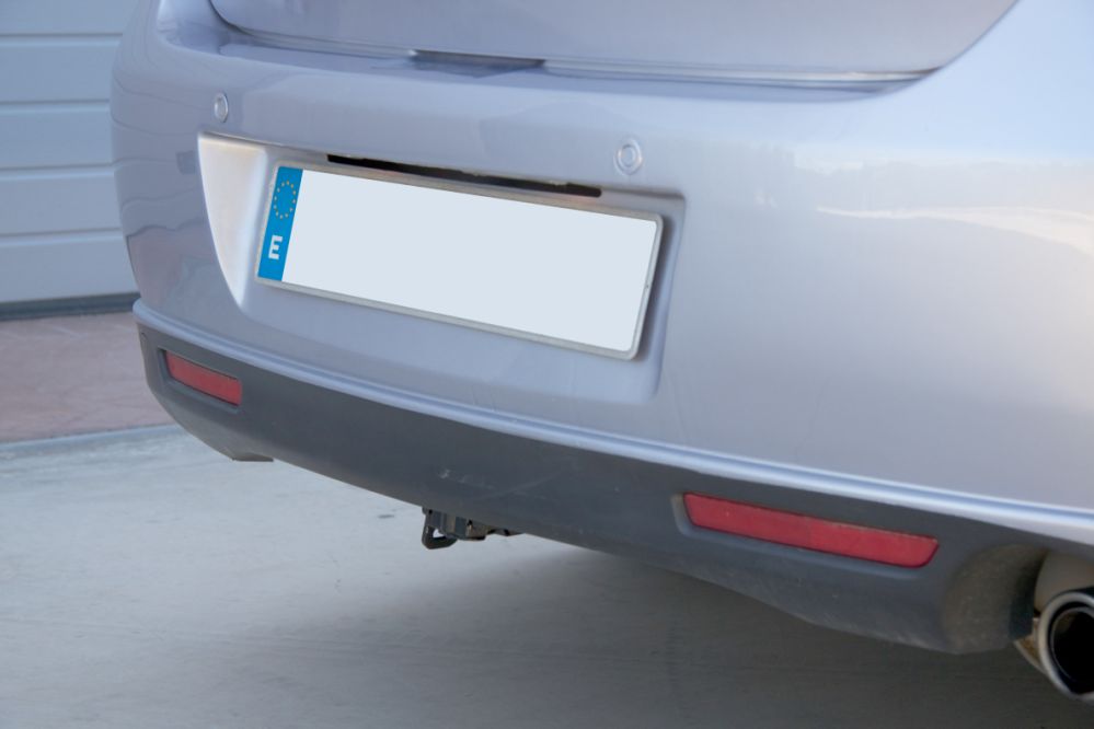 Steinhof Gancio Di Traino Fisso Per Mazda 6 GY SW (2003-2008) Con Kit Elettrico Universale A 13 Poli - Omologato E Resistente