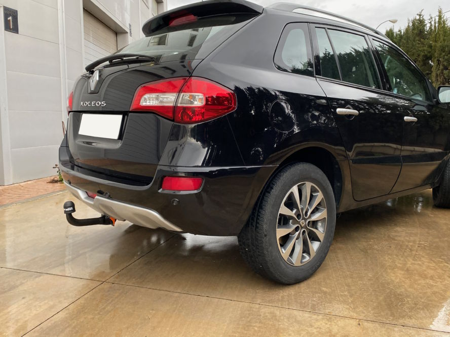 STEINHOF Gancio Di Traino Fisso Per Renault Koleos 09.2008-09.2011 Con Kit Elettrico 7 Poli Universale, Omologato CE - 2