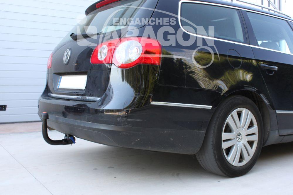 STEINHOF Gancio Di Traino Fisso Per VW Passat B8 3G SW/Variant (dal 11.2014) Con Kit Elettrico 13-poli - Omologato - 2