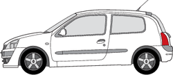 Enganche de remolque fijo para Renault Clio V, 5 Puertas, 2020