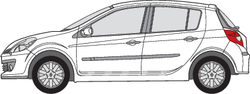 Enganche de remolque fijo para Renault Clio V, 5 Puertas, 2020