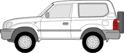 Gancio Traino Fisso Per Toyota Land Cruiser J150 Dal 2009 - Kit Completo Con Sfera E Impianto Elettrico 13 Poli