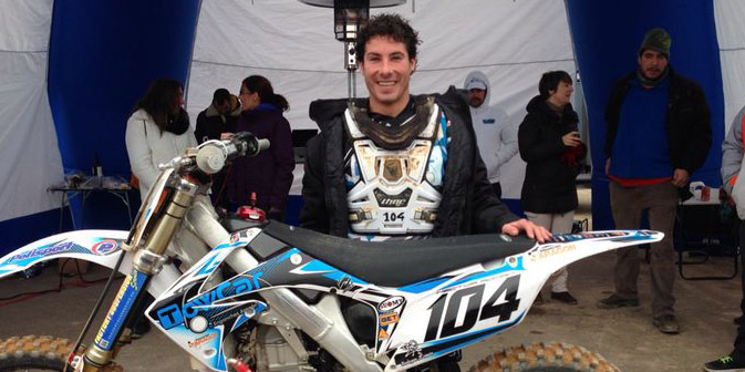 Hectór Román se corona como campeón de Aragón de Motocross en la ...